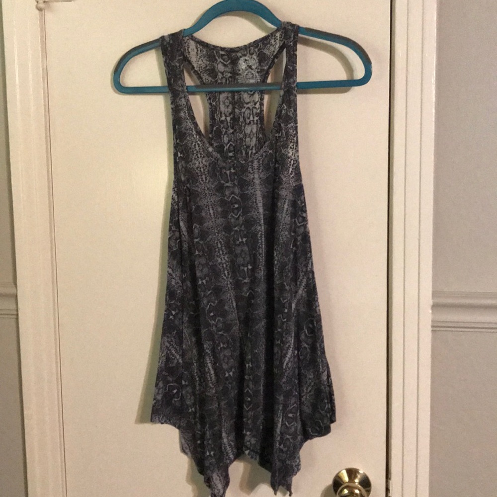 Snake skin tank top